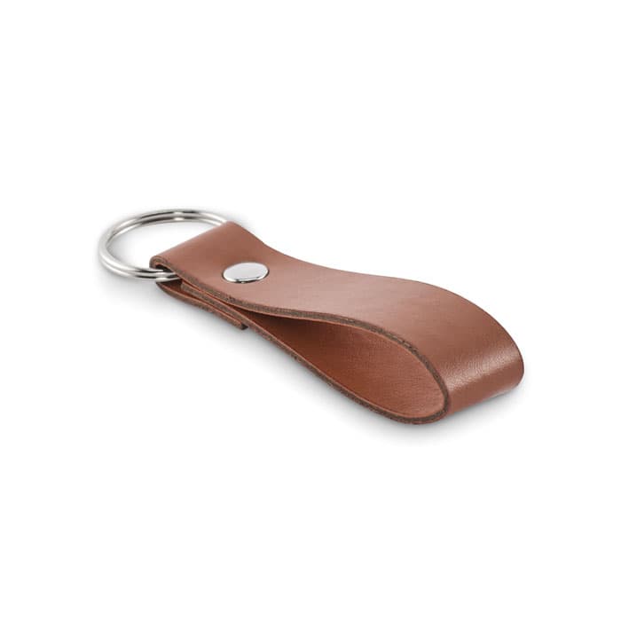 Porte-clés à boucle en PU