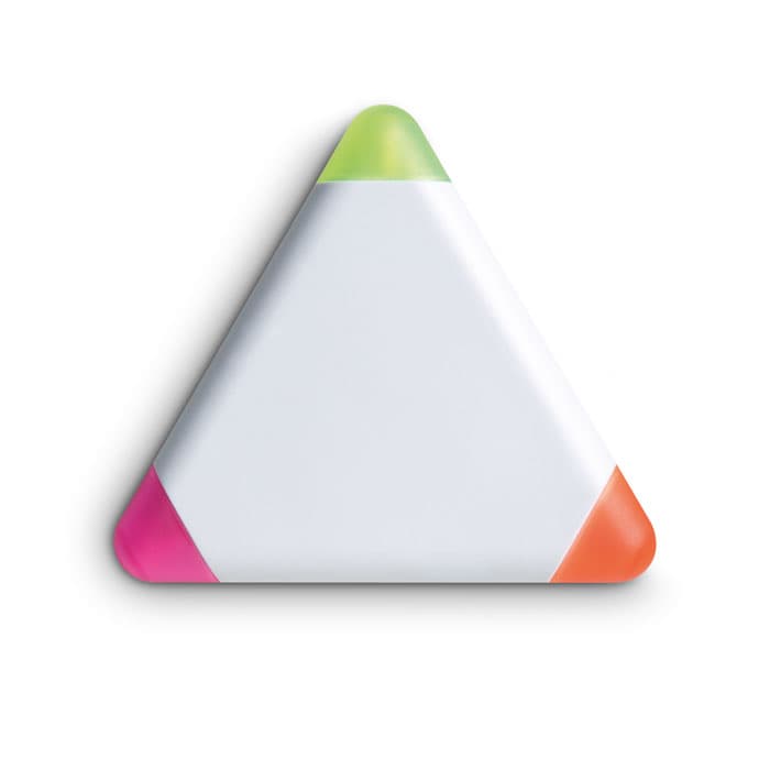 Surligneur 3 coul.triangulaire